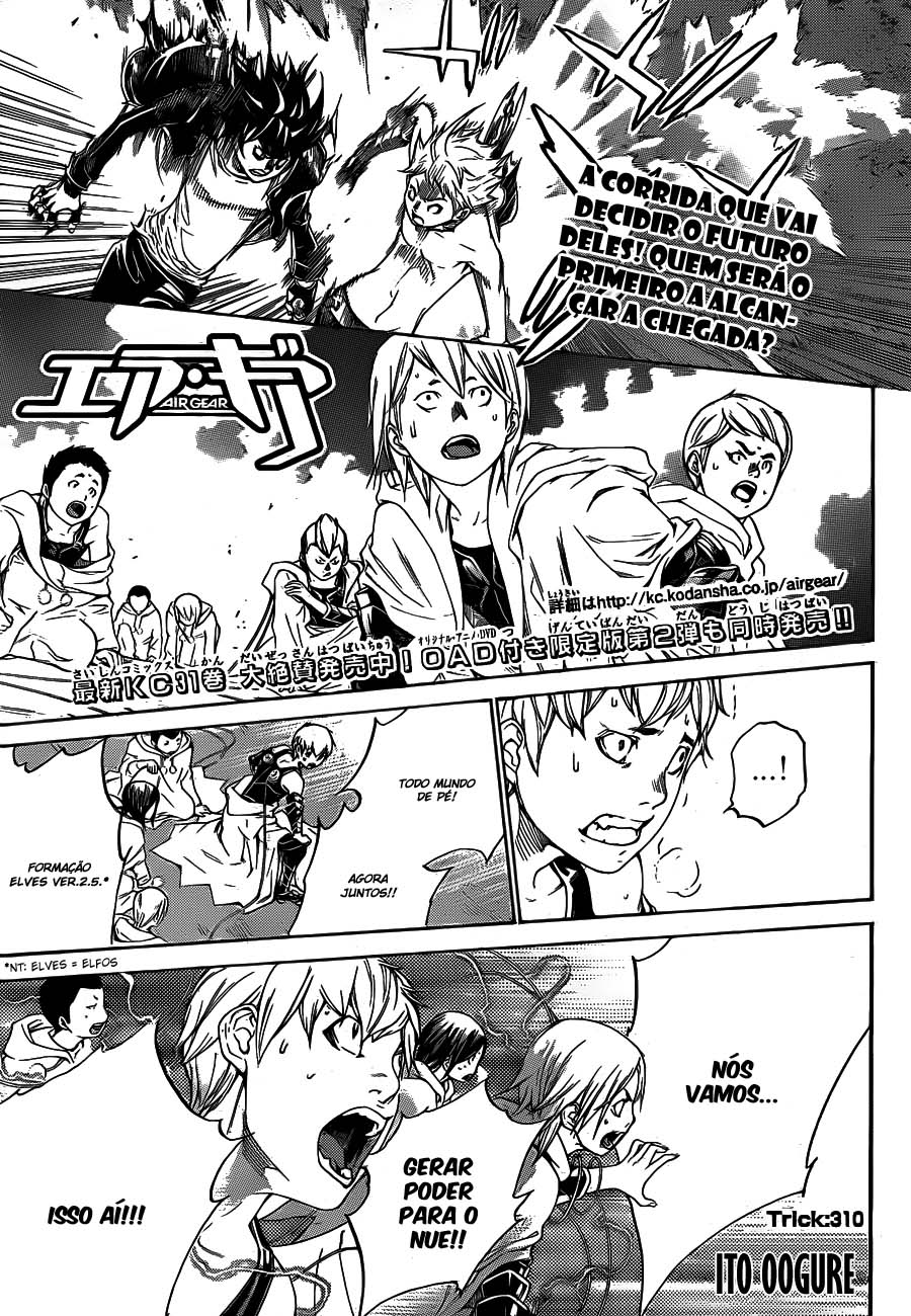 Air Gear Capítulo 310 - Capítulo 310 - Página 2